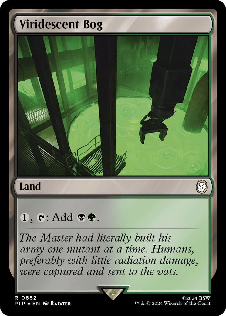 Viridescent Bog (Surge Foil) [Fallout] | Jomio and Rueliete's Cards and Comics
