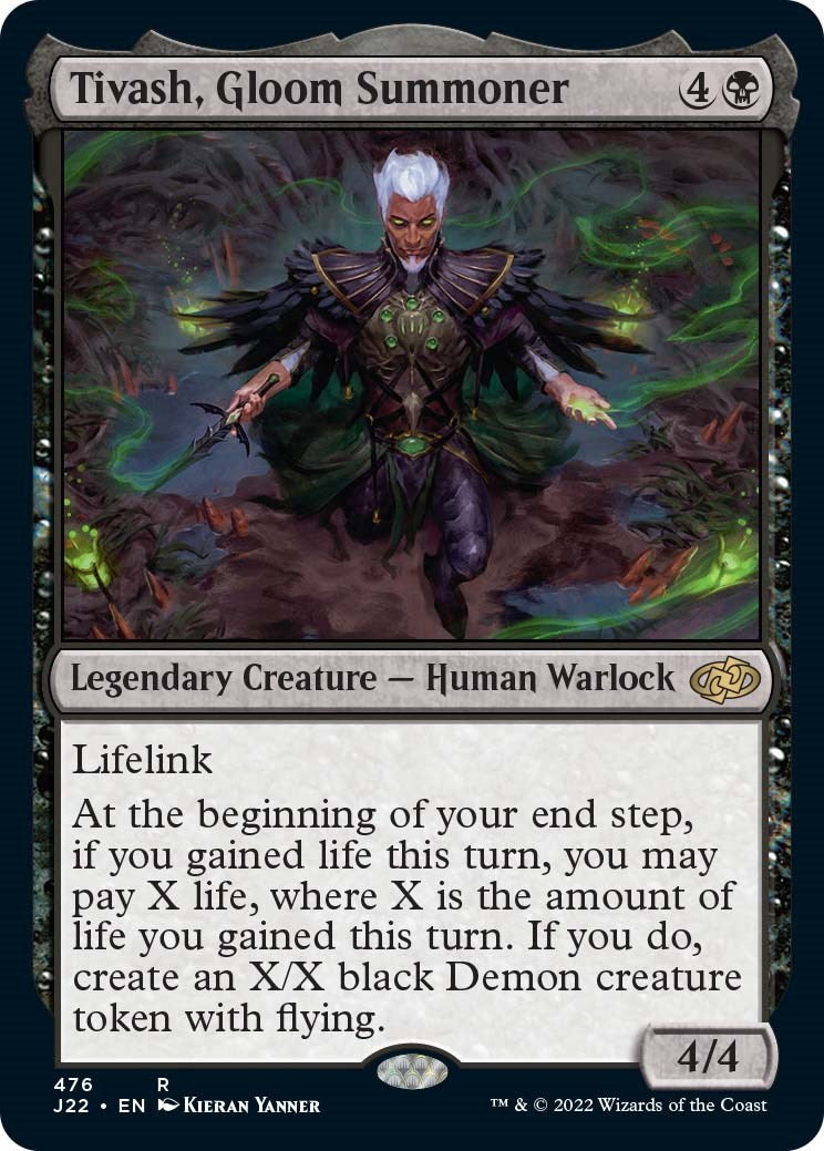 Tivash, Gloom Summoner [Jumpstart 2022] | Jomio and Rueliete's Cards and Comics