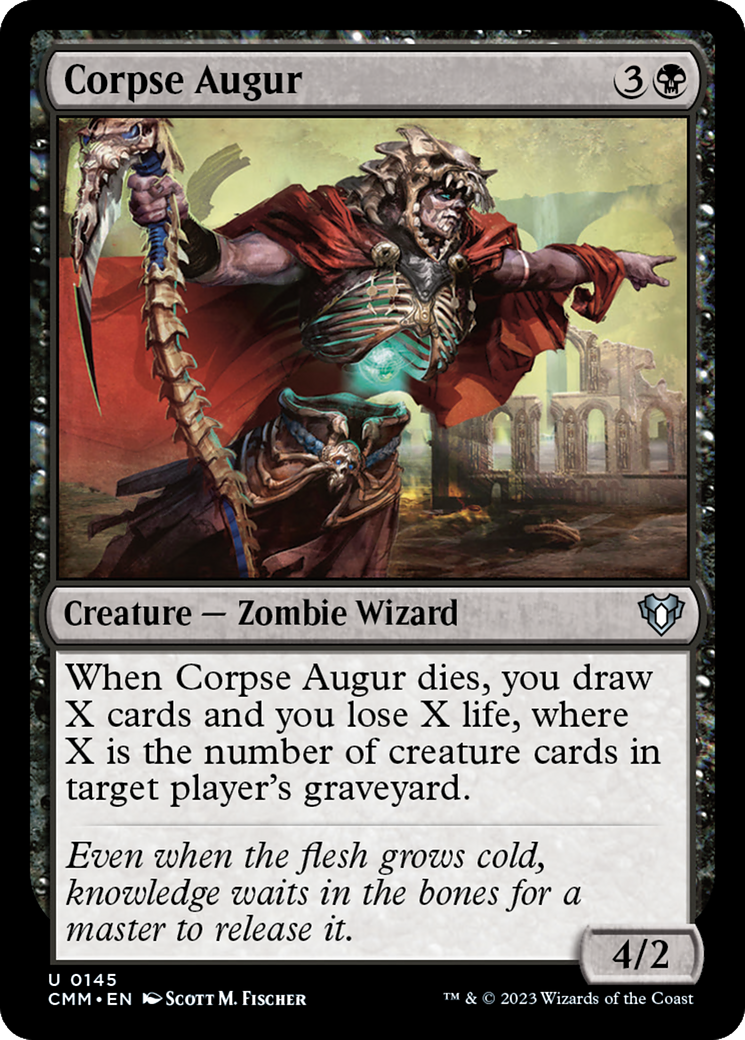 Corpse Augur [Commander Masters] | Jomio and Rueliete's Cards and Comics