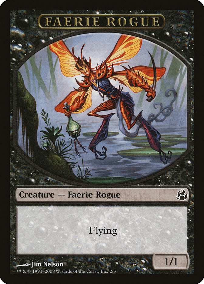 Faerie Rogue Token [Morningtide Tokens] | Jomio and Rueliete's Cards and Comics
