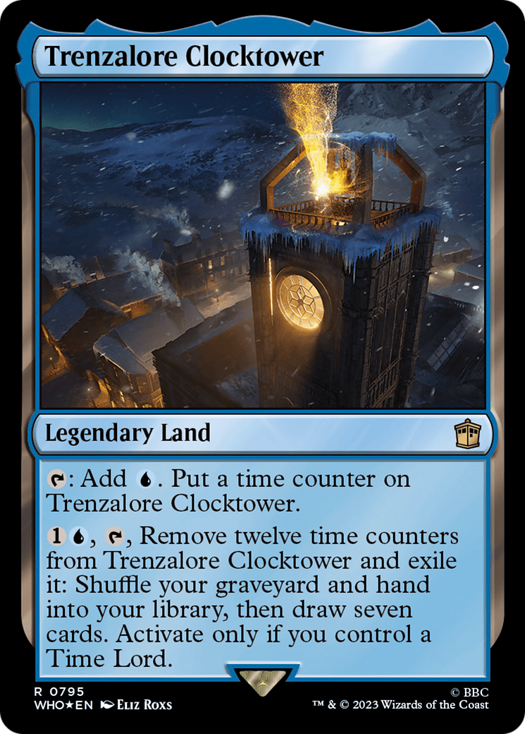 Trenzalore Clocktower (Surge Foil) [Doctor Who] | Jomio and Rueliete's Cards and Comics