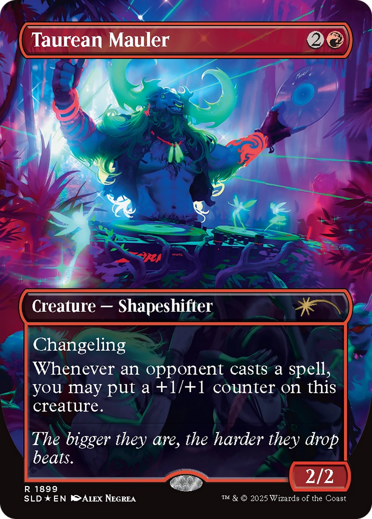 Taurean Mauler (Double Rainbow Foil) [Secret Lair Drop Series] | Jomio and Rueliete's Cards and Comics