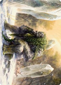 Svella, Ice Shaper Art Card (Gold-Stamped Signature) [Kaldheim Art Series] | Jomio and Rueliete's Cards and Comics
