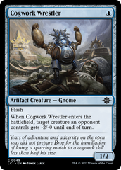 Cogwork Wrestler [The Lost Caverns of Ixalan] | Jomio and Rueliete's Cards and Comics