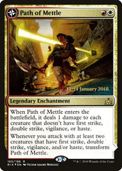 Path of Mettle // Metzali, Tower of Triumph [Rivals of Ixalan Prerelease Promos] | Jomio and Rueliete's Cards and Comics