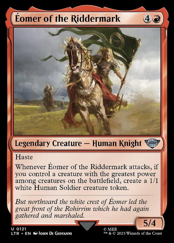 Eomer of the Riddermark [The Lord of the Rings: Tales of Middle-Earth] | Jomio and Rueliete's Cards and Comics