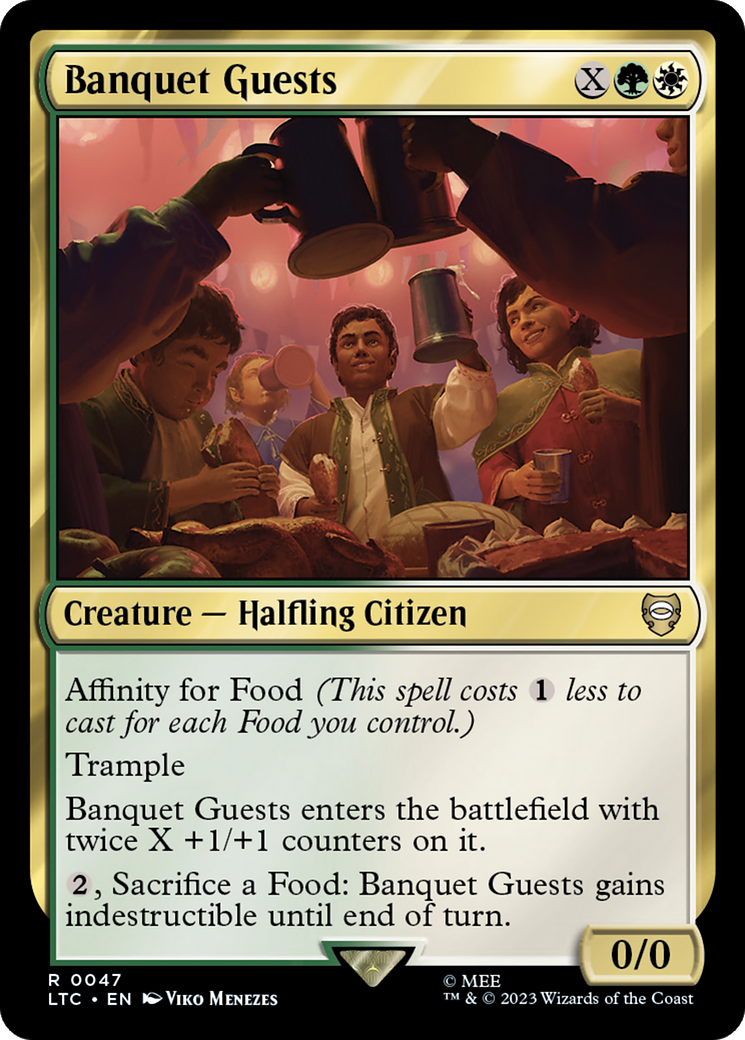 Banquet Guests [The Lord of the Rings: Tales of Middle-Earth Commander] | Jomio and Rueliete's Cards and Comics