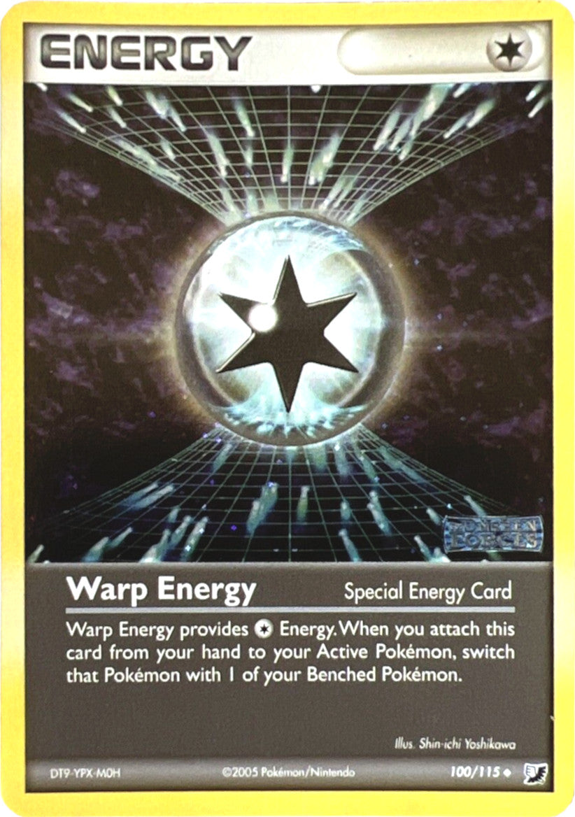 Warp Energy (100/115) (Stamped) [EX: Unseen Forces] | Jomio and Rueliete's Cards and Comics