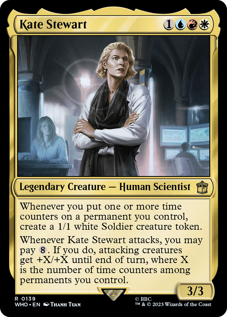 Kate Stewart [Doctor Who] | Jomio and Rueliete's Cards and Comics