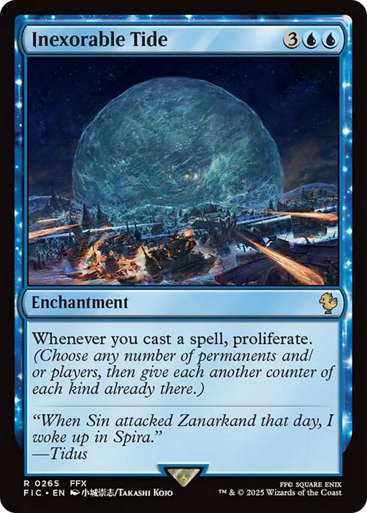 Inexorable Tide [FINAL FANTASY Commander] | Jomio and Rueliete's Cards and Comics
