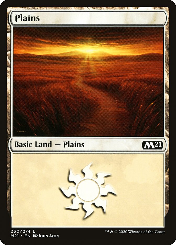 Plains (260) [Core Set 2021] | Jomio and Rueliete's Cards and Comics