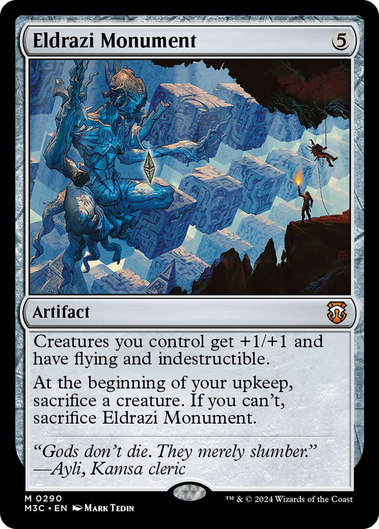 Eldrazi Monument (Ripple Foil) [Modern Horizons 3 Commander] | Jomio and Rueliete's Cards and Comics