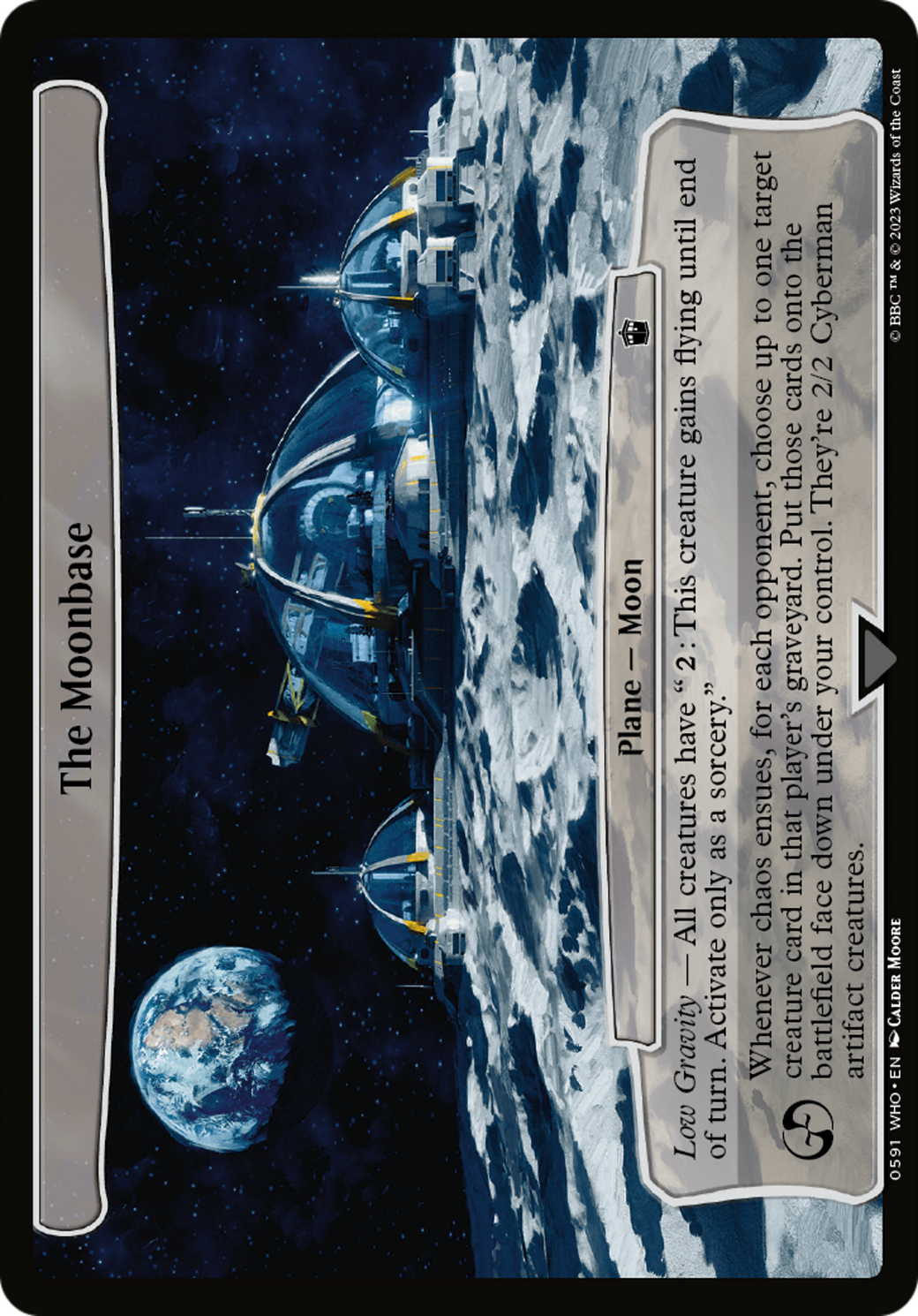 The Moonbase [Doctor Who] | Jomio and Rueliete's Cards and Comics