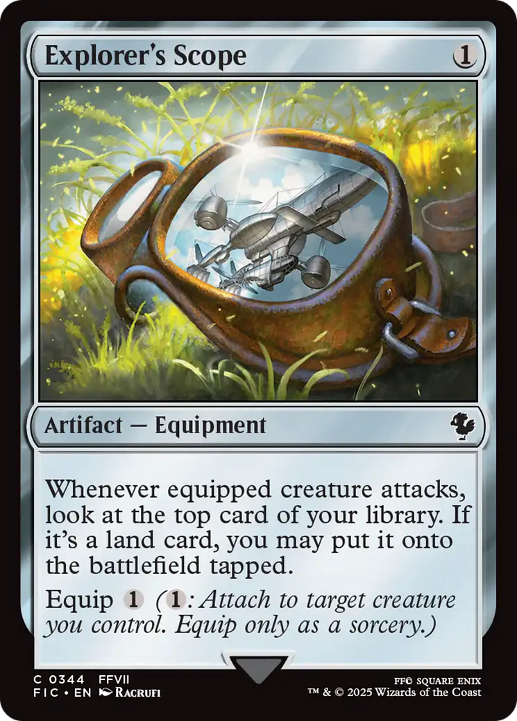 Explorer's Scope [FINAL FANTASY Commander] | Jomio and Rueliete's Cards and Comics