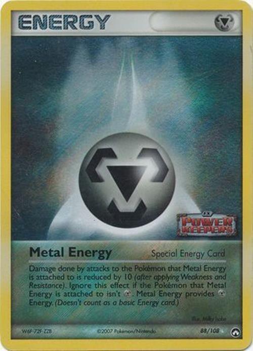 Metal Energy (88/108) (Stamped) [EX: Power Keepers] | Jomio and Rueliete's Cards and Comics
