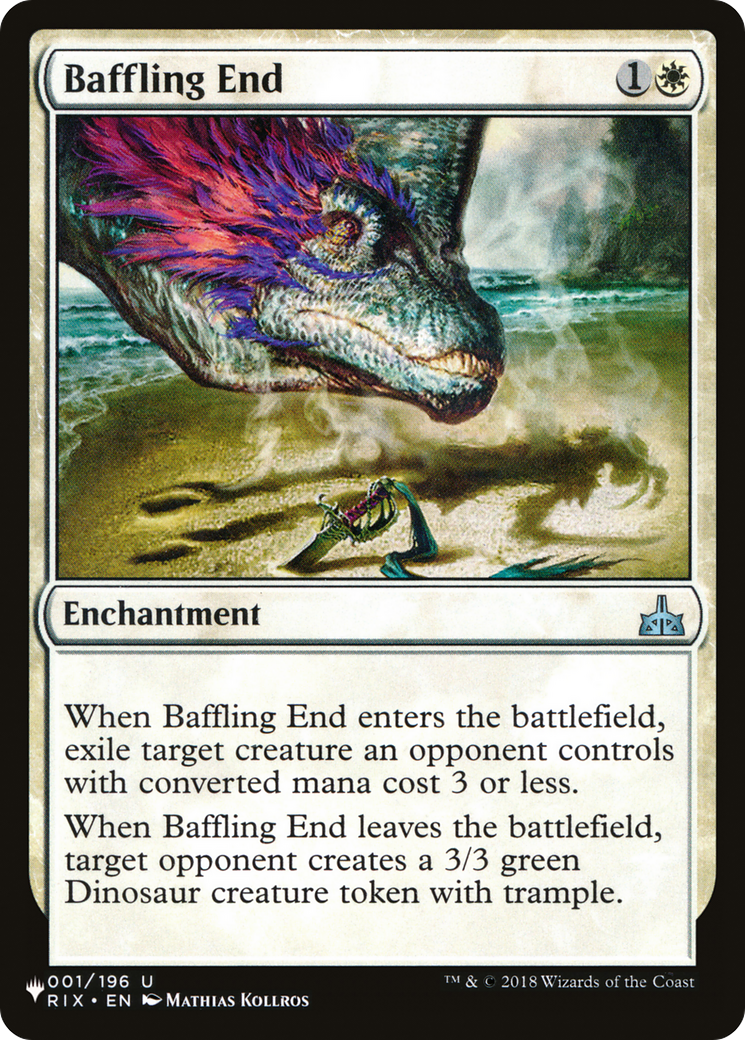 Baffling End [The List] | Jomio and Rueliete's Cards and Comics