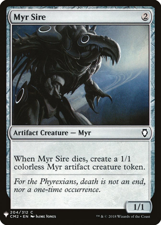 Myr Sire [Mystery Booster] | Jomio and Rueliete's Cards and Comics