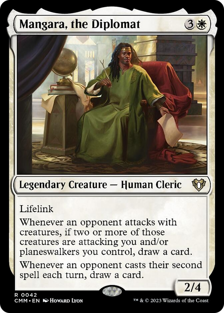 Mangara, the Diplomat [Commander Masters] | Jomio and Rueliete's Cards and Comics
