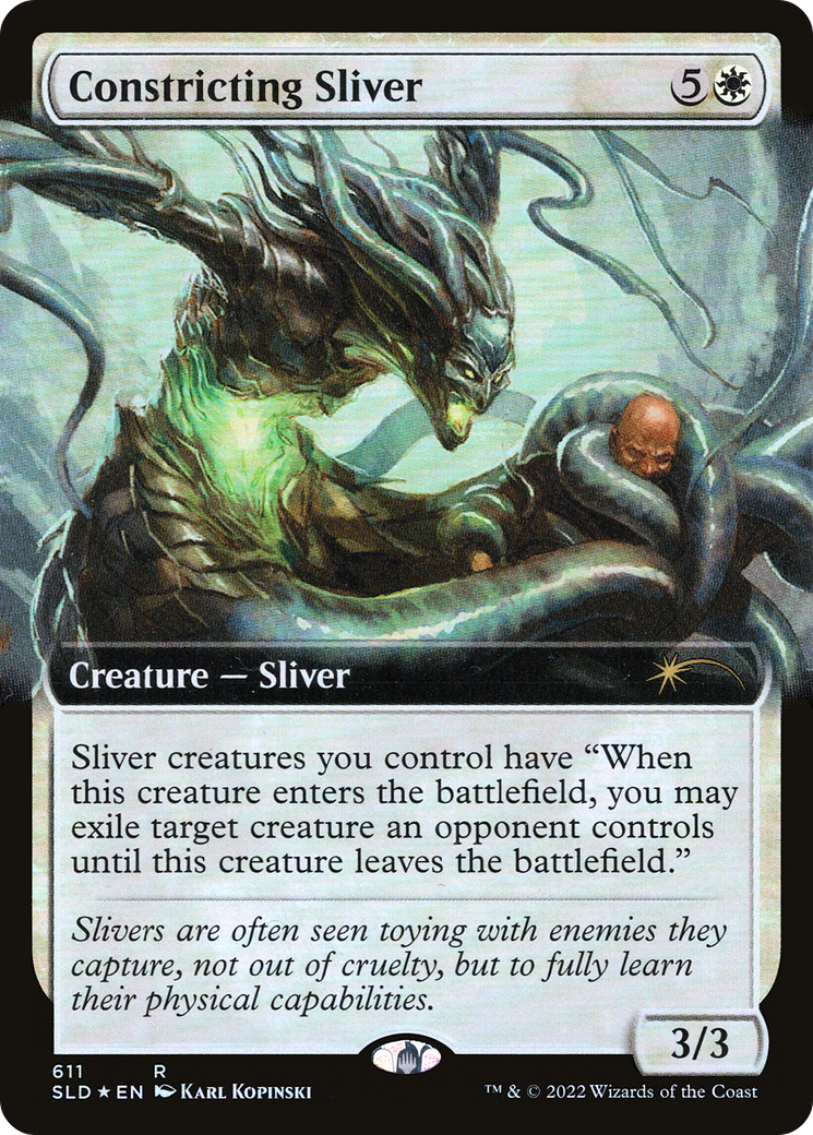 Constricting Sliver (Extended Art) [Secret Lair Drop Promos] | Jomio and Rueliete's Cards and Comics