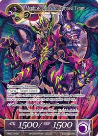 Mephistopheles, the Abyssal Tyrant (Prerelease Promo) (PR2015-027) [Promo Cards] | Jomio and Rueliete's Cards and Comics