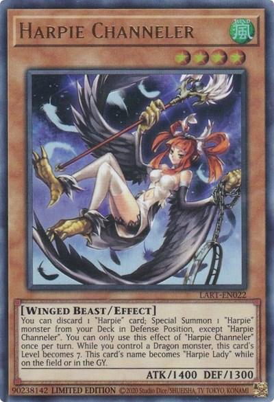Harpie Channeler [LART-EN022] Ultra Rare | Jomio and Rueliete's Cards and Comics