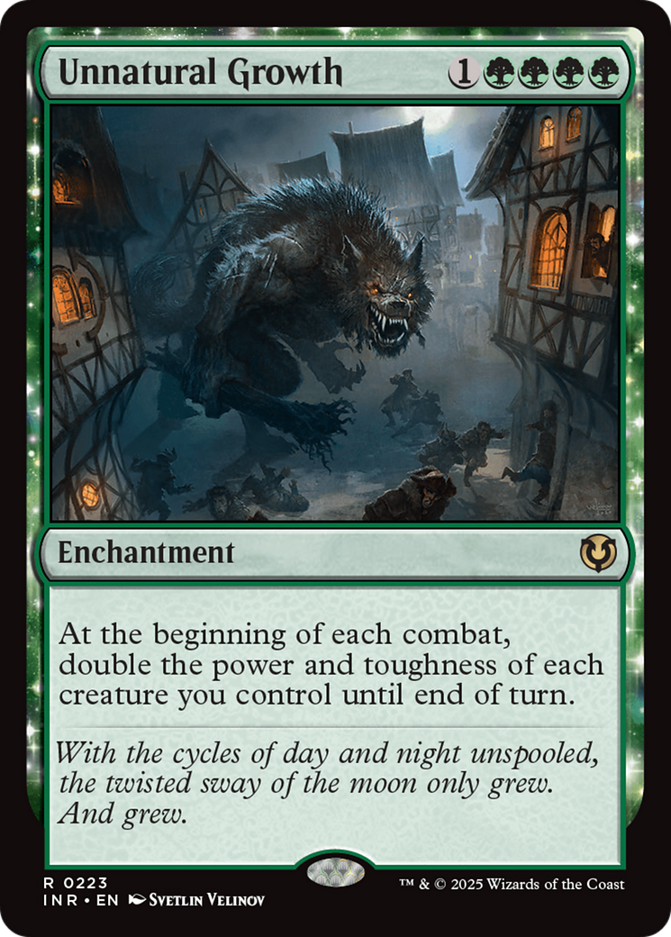 Unnatural Growth [Innistrad Remastered] | Jomio and Rueliete's Cards and Comics