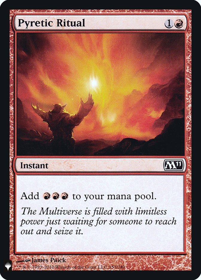 Pyretic Ritual [Mystery Booster] | Jomio and Rueliete's Cards and Comics
