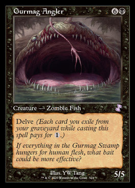 Gurmag Angler (Timeshifted) [Time Spiral Remastered] | Jomio and Rueliete's Cards and Comics