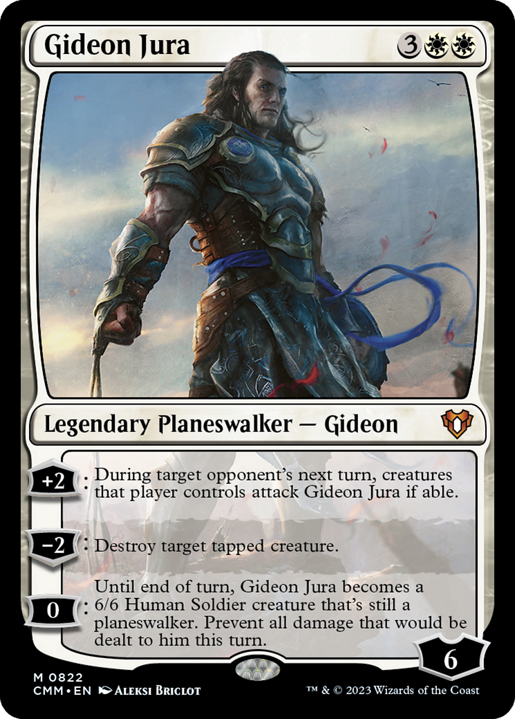 Gideon Jura [Commander Masters] | Jomio and Rueliete's Cards and Comics