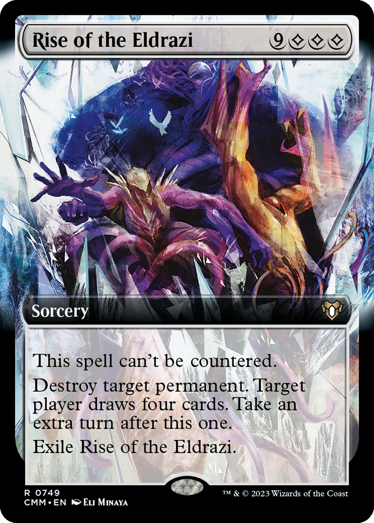 Rise of the Eldrazi (Extended Art) [Commander Masters] | Jomio and Rueliete's Cards and Comics