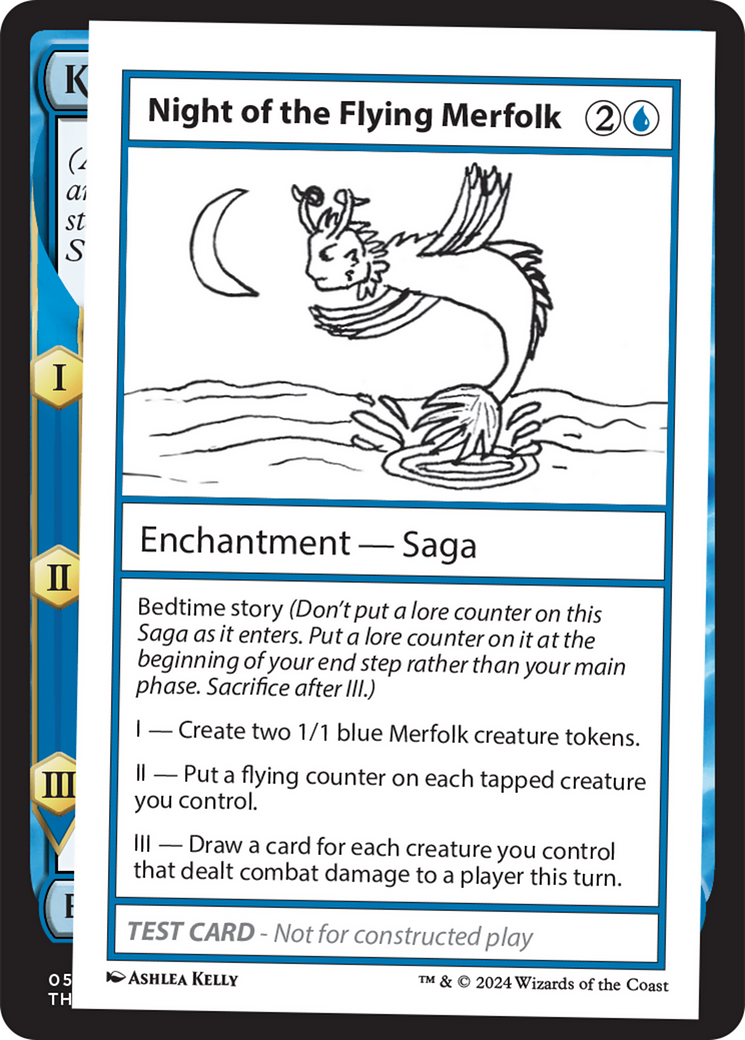 Night of the Flying Merfolk [Mystery Booster 2 Playtest Cards] | Jomio and Rueliete's Cards and Comics