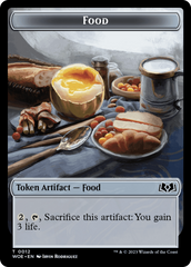 Elemental // Food (0012) Double-Sided Token [Wilds of Eldraine Tokens] | Jomio and Rueliete's Cards and Comics