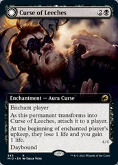 Curse of Leeches // Leeching Lurker (Extended Art) [Innistrad: Midnight Hunt] | Jomio and Rueliete's Cards and Comics