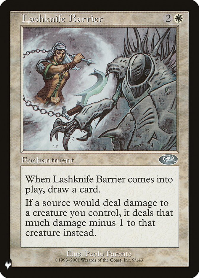 Lashknife Barrier [Mystery Booster] | Jomio and Rueliete's Cards and Comics