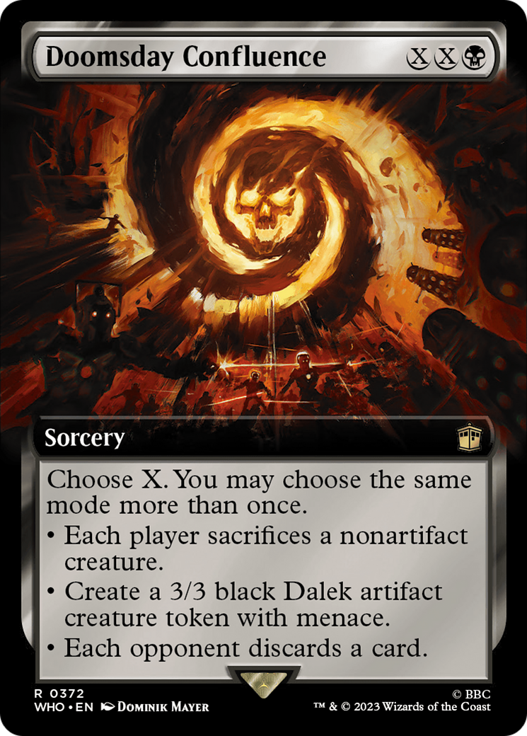 Doomsday Confluence (Extended Art) [Doctor Who] | Jomio and Rueliete's Cards and Comics