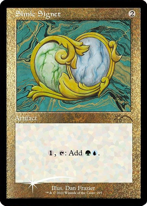 Simic Signet (Retro) (Foil Etched) [Secret Lair Drop Series] | Jomio and Rueliete's Cards and Comics