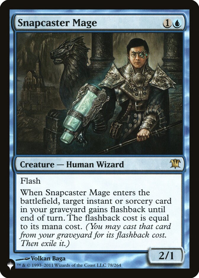 Snapcaster Mage [The List] | Jomio and Rueliete's Cards and Comics