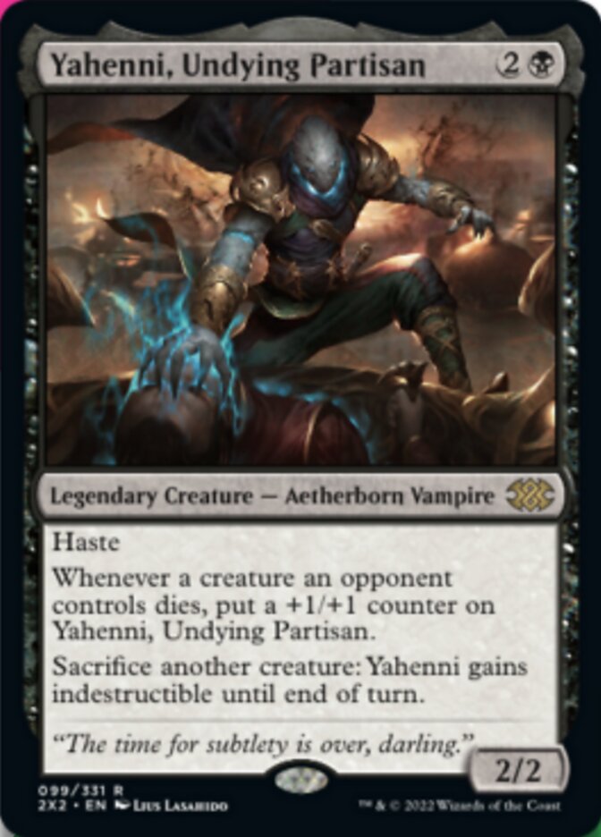 Yahenni, Undying Partisan [Double Masters 2022] | Jomio and Rueliete's Cards and Comics