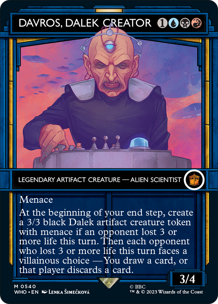 Davros, Dalek Creator (Showcase) [Doctor Who] | Jomio and Rueliete's Cards and Comics