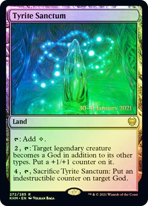 Tyrite Sanctum [Kaldheim Prerelease Promos] | Jomio and Rueliete's Cards and Comics