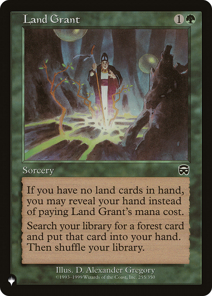 Land Grant [The List] | Jomio and Rueliete's Cards and Comics