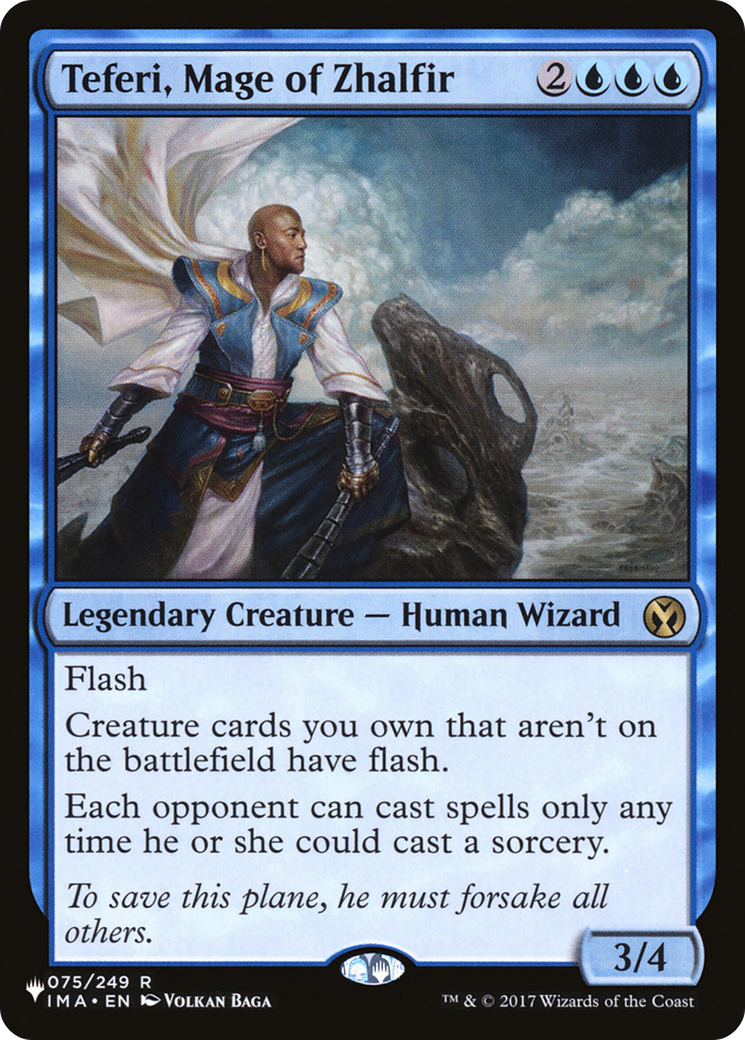 Teferi, Mage of Zhalfir [The List] | Jomio and Rueliete's Cards and Comics