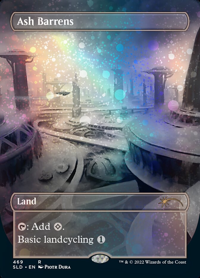 Ash Barrens (Galaxy Foil) [Secret Lair Drop Series] | Jomio and Rueliete's Cards and Comics