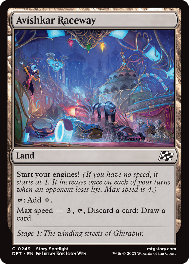 Avishkar Raceway [Aetherdrift] | Jomio and Rueliete's Cards and Comics
