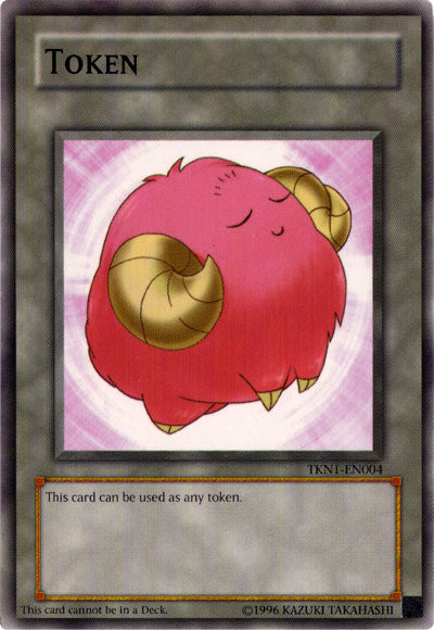 Scapegoat Token (Red) [TKN1-EN004] Common | Jomio and Rueliete's Cards and Comics