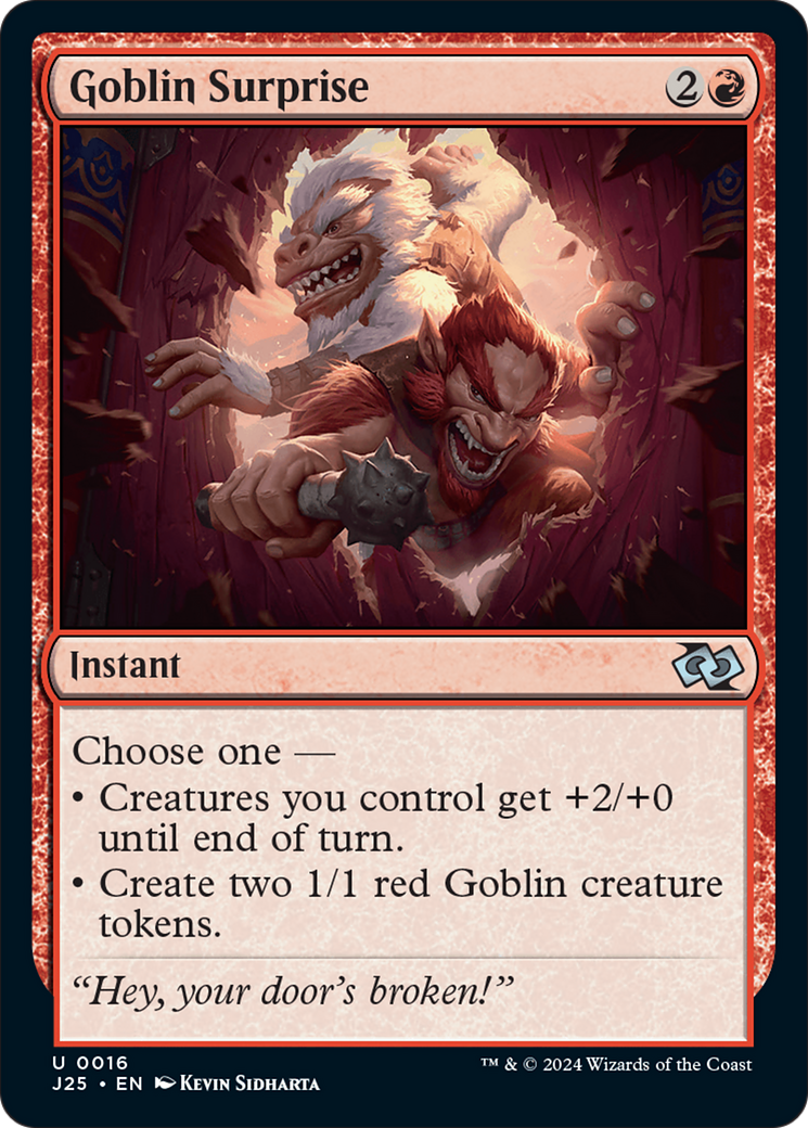 Goblin Surprise [Foundations Jumpstart] | Jomio and Rueliete's Cards and Comics