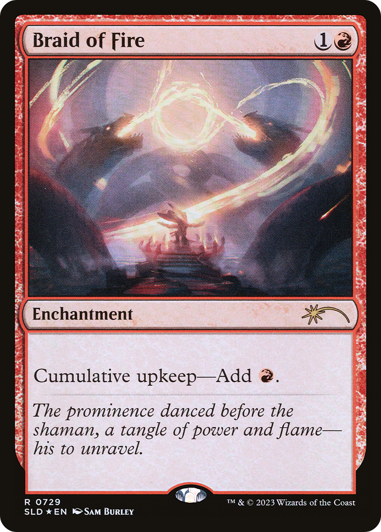 Braid of Fire (729) [Secret Lair Drop Promos] | Jomio and Rueliete's Cards and Comics