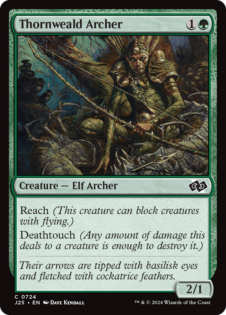 Thornweald Archer [Foundations Jumpstart] | Jomio and Rueliete's Cards and Comics