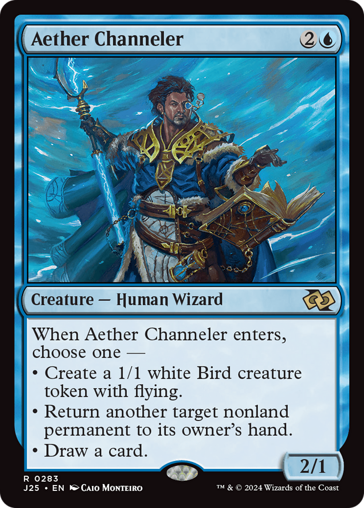 Aether Channeler [Foundations Jumpstart] | Jomio and Rueliete's Cards and Comics