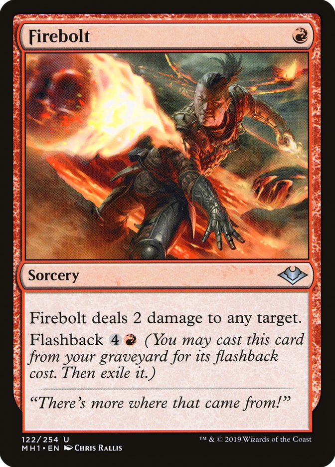 Firebolt [Modern Horizons] | Jomio and Rueliete's Cards and Comics